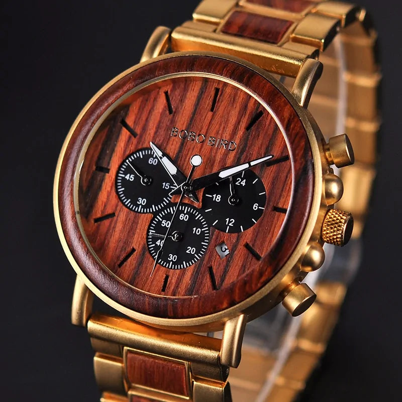 BOBO BIRD Luxury Wooden Wristwatches